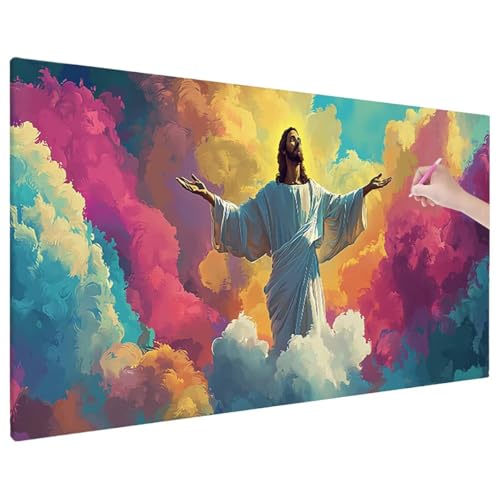 Diamond Painting Anime, Mann Diamond Painting Erwachsene Groß XXL 180x80 cm, 5D Runde Diamant Stickerei Erwachsene Mosaikherstellung Bastelset, Herbst Zimmer Deko Wohnzimmer, Weihnachtsgeschen C-66 von Aynaeinn