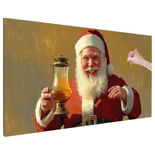 Diamond Painting Weihnachten, Ältere Diamond Painting Erwachsene Groß XXL 70x30 cm, 5D Runde Diamant Stickerei Erwachsene Mosaikherstellung Bastelset, Zimmer Deko Wohnzimmer, Weihnachtsgeschen D-50 Diamond Painting Weihnachten, Ältere Diamond Painting Erwachsene Groß XXL 70x30 cm, 5D Runde Diamant Stickerei Erwachsene Mosaikherstellung Bastelset, Zimmer Deko Wohnzimmer, Weihnachtsgeschen D-50 von Aynaeinn