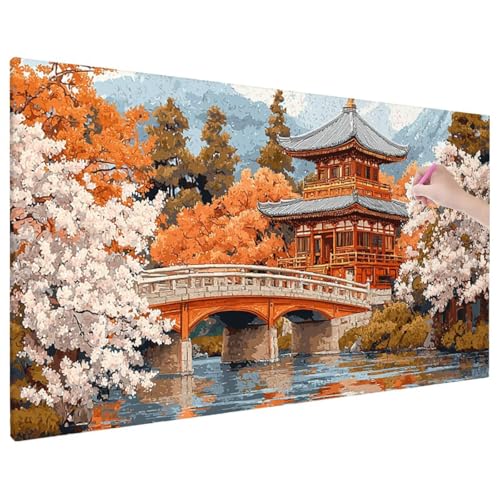 Landschaft Diamond Painting XXL, 5D Diamant Painting Bilder Herbst Muster mit Vollbohrer Leinwand, Diamond Art Stickerei Kreuzstich Set, Basteln Erwachsene Mosaikherstellung, Wanddeko 220x100 cm C-31 Landschaft Diamond Painting XXL, 5D Diamant Painting Bilder Herbst Muster mit Vollbohrer Leinwand, Diamond Art Stickerei Kreuzstich Set, Basteln Erwachsene Mosaikherstellung, Wanddeko 220x100 cm C-31 von Aynaeinn