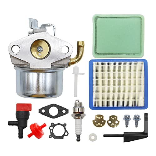 Aynaxcol 215369 Vergaser-Ersatz für BS Intek 190 Motor 850 Serie 6.75 OHV Motor Teilenummer 215434 214706T 214706 798654 792970 12211 Kompatibel mit John Deere 020382 von Aynaxcol