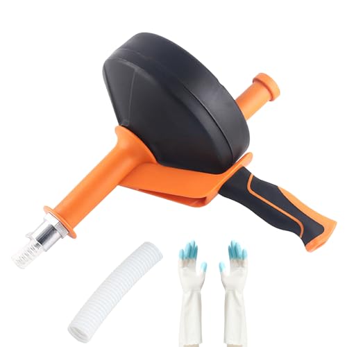 Rohrreinigungsspirale 7,5m, Abflussreiniger Spirale mit Bohraufsatz Und 7.6m elektroplattierte Feder, Abflussschlange Verstopfungsentferner Werkzeug, Abflussspirale für Küchen und Badezimmerabflüsse Rohrreinigungsspirale 7,5m, Abflussreiniger Spirale mit Bohraufsatz Und 7.6m elektroplattierte Feder, Abflussschlange Verstopfungsentferner Werkzeug, Abflussspirale für Küchen und Badezimmerabflüsse von Ayolofei