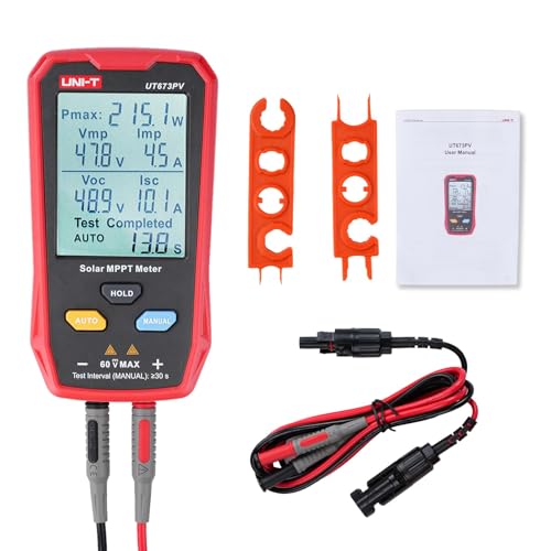 Solarpanel Tester 800W Solar Messgerät, Solar MPPT Leistungsmesser mit LCD-Display, Photovoltaik Solarpanel Tester Leistungsmessgerät Solarpanel Tester 800W Solar Messgerät, Solar MPPT Leistungsmesser mit LCD-Display, Photovoltaik Solarpanel Tester Leistungsmessgerät von Ayolofei