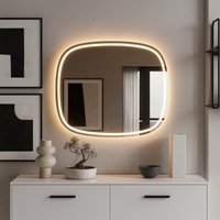 Led Beleuchteter Kosmetikspiegel Modernes Badezimmer, Eingangsbereich & Schminkspiegel Led Beleuchteter Kosmetikspiegel Modernes Badezimmer, Eingangsbereich & Schminkspiegel von Ayparsatelier