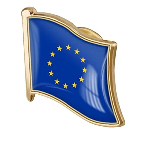 Ayrsjcl 1 Stück Europäer Union Flagge Pin Abzeichen Metall Revers Pin Brosche Europäische Union Der Flag Abzeichen Neuheit Zubehör von Ayrsjcl