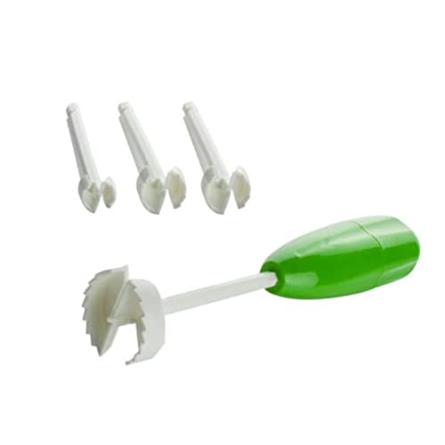 Ayrsjcl 4 Teile/Satz Spiralschneider Unterschiedliche Größe Gemüse Spiralisator Fleisch Füllmaschine Kunststoff Auberginenschneider Küche Werkzeug von Ayrsjcl