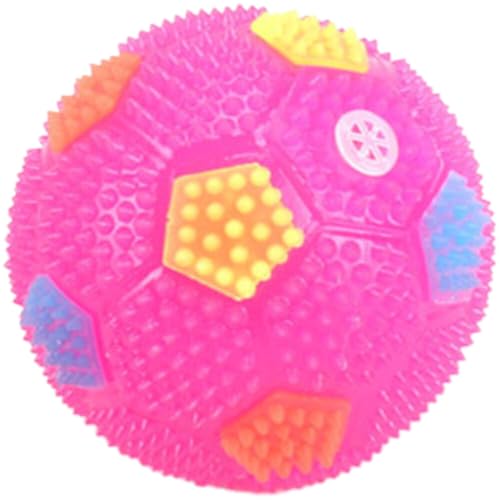 Ayrsjcl Blinkende Bouncy Bälle Bunte Spielzeug Ball Neuheit Sinnes Dog Ball Spielzeug Sound 7cm von Ayrsjcl