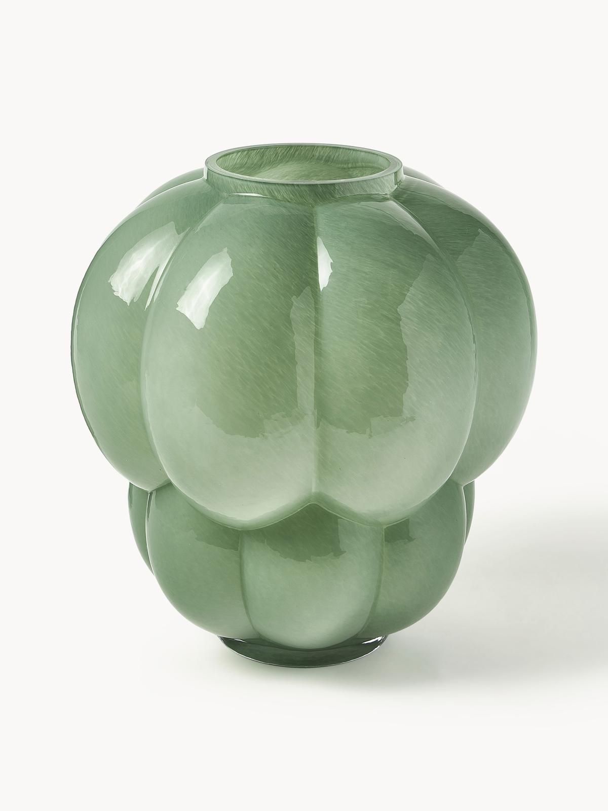 Glas-Vase Uva, H 35 cm von Aytm