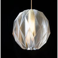 Origami Lilie Pendelleuchte Klare Deckenbeleuchtung von AyusDesign