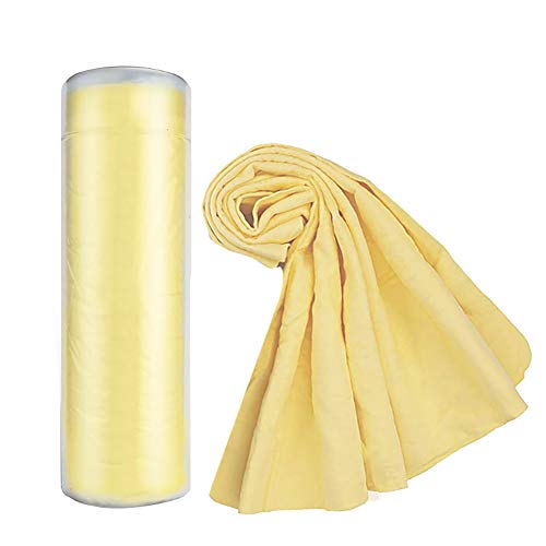 Premium Fensterleder Trockentuch Auto Trockentuch 66 x 38,1 cm Super saugfähig schnell trocknend Fensterleder umweltfreundlich und langlebig Auto Waschlappen Zubehör Premium Fensterleder Trockentuch Auto Trockentuch 66 x 38,1 cm Super saugfähig schnell trocknend Fensterleder umweltfreundlich und langlebig Auto Waschlappen Zubehör von Ayvicco