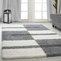 Ayyildiz Teppiche Hochflor-Teppich "Gala Shaggy 2505" rechteckig 30 mm Höhe Langflor, Läufer, alle Räume, Wohnzimmer von Ayyildiz Teppiche