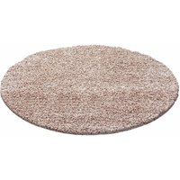 Ayyildiz Teppiche Hochflor-Teppich "Life Shaggy 1500", rund, Wohnzimmer, Langflor, Schlafzimmer, große Farbauswahl von Ayyildiz Teppiche