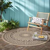 Ayyildiz Teppiche Outdoorteppich "COMILLA 0887", rund, 5 mm Höhe, Pflegeleicht / Strapazierfähig / In- und Outdoor geeignet von Ayyildiz Teppiche