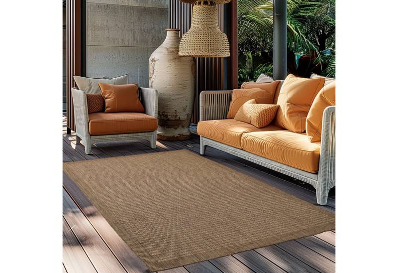 Ayyildiz Teppiche Outdoorteppich GIZA 1410, rechteckig, Höhe: 3 mm, Läufer, In- und Outdoor, Wetterfest, Wasserabweisend, robust von Ayyildiz Teppiche