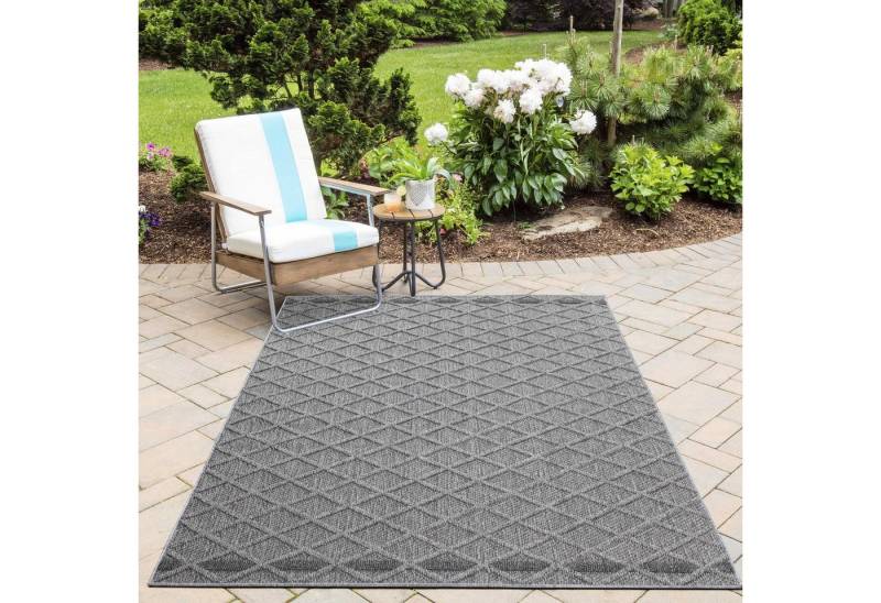 Ayyildiz Teppiche Outdoorteppich PATARA 4953, rechteckig, Höhe: 8 mm, Läufer / Pflegeleicht / Strapazierfähig / In- und Outdoor geeignet von Ayyildiz Teppiche