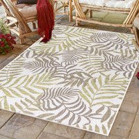 Ayyildiz Teppiche Outdoorteppich "SUNNY 4412", rechteckig, 5 mm Höhe, Läufer / Pflegeleicht / Sisaloptik / In- und Outdoor geeignet /Palme von Ayyildiz Teppiche