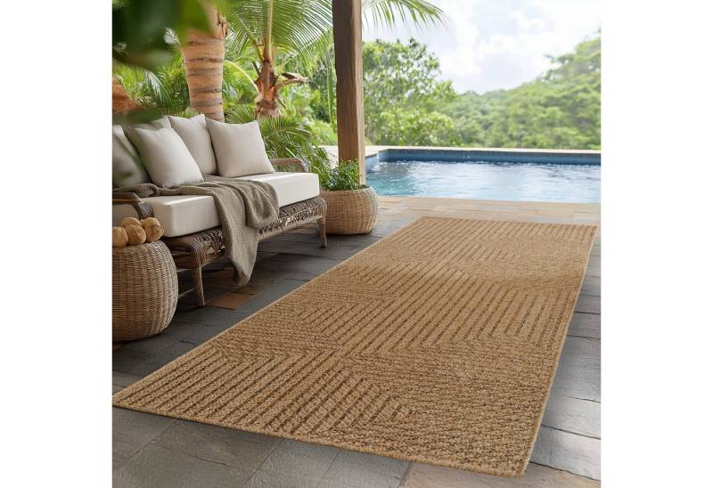 Ayyildiz Teppiche Outdoorteppich TIMBER 1404, rechteckig, Höhe: 5 mm, Läufer, In und Outdoor, Jute Sisal Optik, Wohnzimmer, Aussenbereich Ayyildiz Teppiche Outdoorteppich TIMBER 1404, rechteckig, Höhe: 5 mm, Läufer, In und Outdoor, Jute Sisal Optik, Wohnzimmer, Aussenbereich von Ayyildiz Teppiche