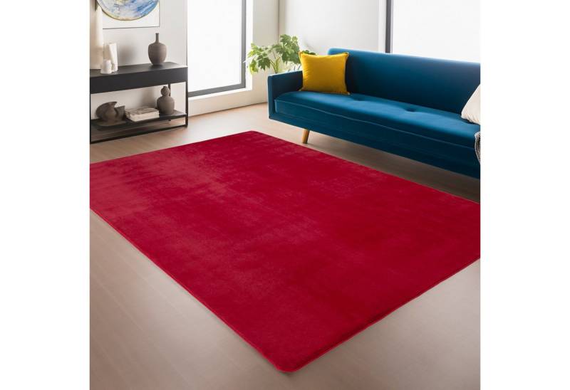 Ayyildiz Teppiche Teppich JOY 1400, rechteckig, Höhe: 11 mm, auch Läufer, uni Kurzflor, Wohnzimmer, Kinderzimmer Ayyildiz Teppiche Teppich JOY 1400, rechteckig, Höhe: 11 mm, auch Läufer, uni Kurzflor, Wohnzimmer, Kinderzimmer von Ayyildiz Teppiche