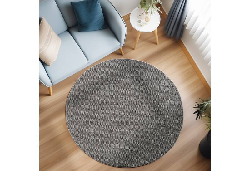 Ayyildiz Teppiche Teppich LOOM 4300, rund, Höhe: 7 mm, pflegeleicht, robust, strapazierfähig von Ayyildiz Teppiche