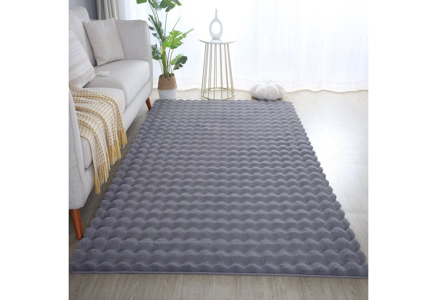 Hochflor-Teppich AMBIANCE 5110, Ayyildiz Teppiche, rechteckig, Höhe: 25 mm, Besonders weich / Dicker Flor / Pflegeleicht von Ayyildiz Teppiche