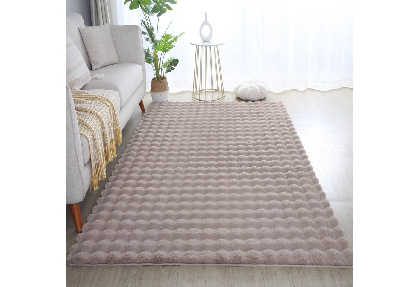 Hochflor-Teppich AMBIANCE 5110, Ayyildiz Teppiche, rechteckig, Höhe: 25 mm, Besonders weich / Dicker Flor / Pflegeleicht von Ayyildiz Teppiche