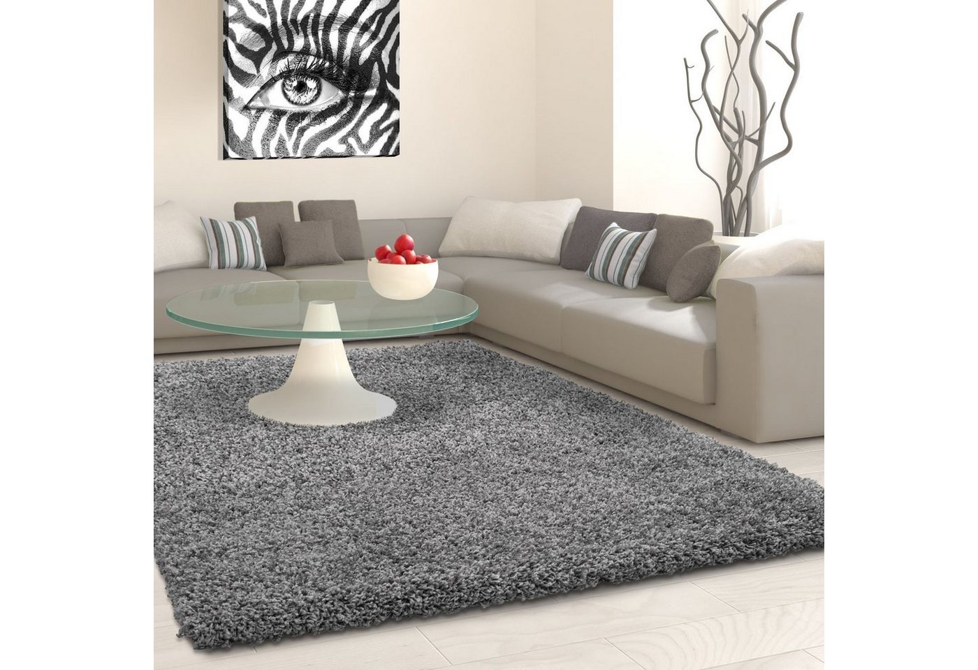 Ayyildiz Teppiche Hochflor-Teppich Life Shaggy 1500, rechteckig, Höhe: 30 mm, Langflor, uni, große Farbauswahl, robust, auch als Läufer und in rund Ayyildiz Teppiche Hochflor-Teppich Life Shaggy 1500, rechteckig, Höhe: 30 mm, Langflor, uni, große Farbauswahl, robust, auch als Läufer und in rund von Ayyildiz Teppiche