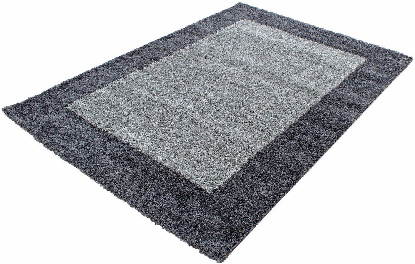 Hochflor-Teppich Life Shaggy 1503, Ayyildiz Teppiche, rechteckig, Höhe: 30 mm, Wohnzimmer von Ayyildiz Teppiche