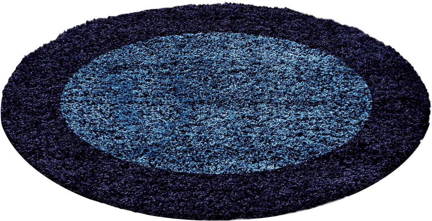 Hochflor-Teppich Life Shaggy 1503, Ayyildiz Teppiche, rund, Höhe: 30 mm, Wohnzimmer von Ayyildiz Teppiche