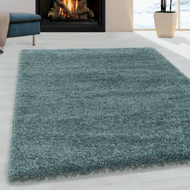 Ayyildiz Teppiche Hochflor-Teppich SYDNEY 3000, rechteckig, Höhe: 50 mm, Shaggy, Langflor, uni, auch in rund, Wohnzimmer Ayyildiz Teppiche Hochflor-Teppich SYDNEY 3000, rechteckig, Höhe: 50 mm, Shaggy, Langflor, uni, auch in rund, Wohnzimmer von Ayyildiz Teppiche