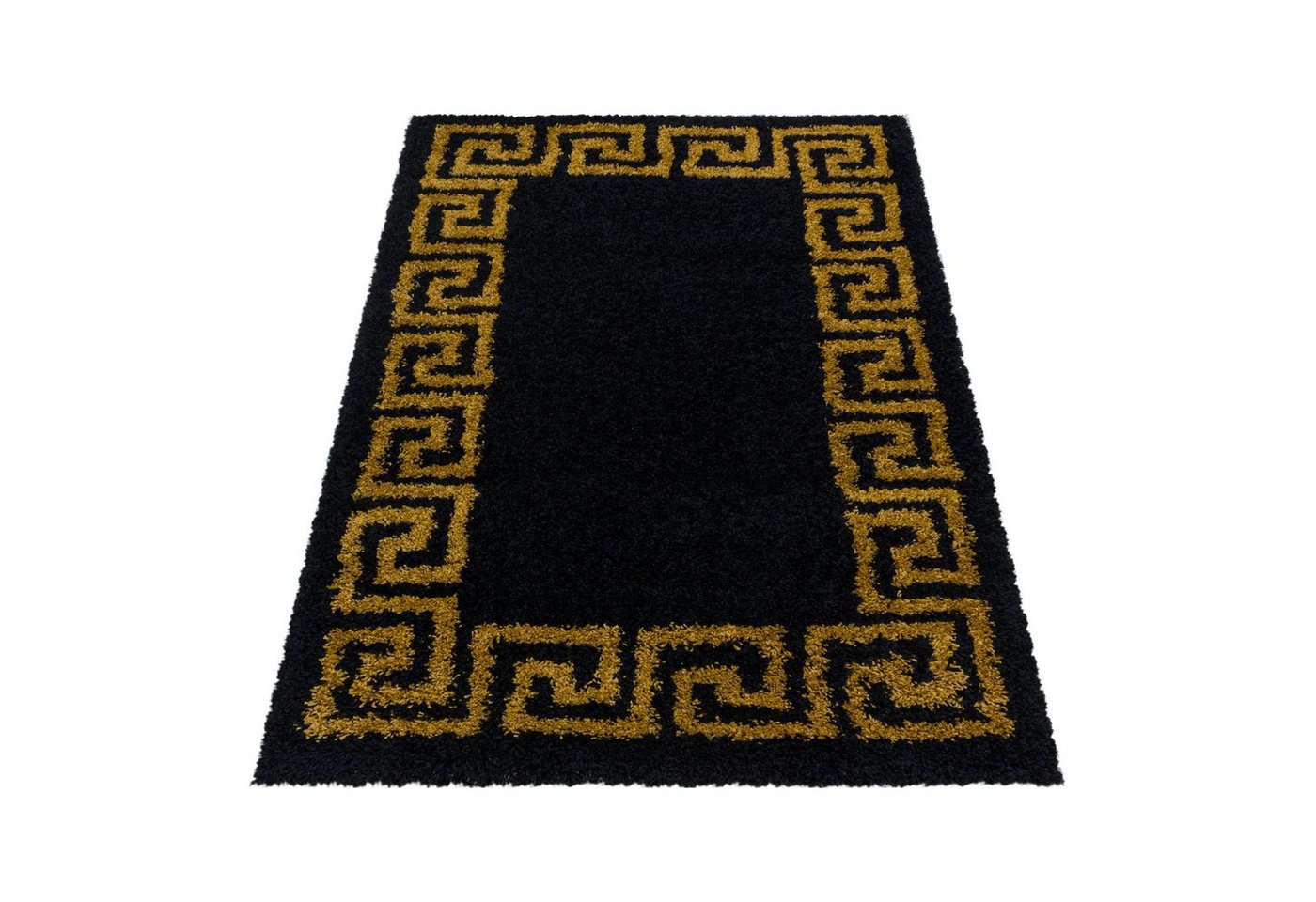 Hochflor-Teppich Teppich für den Flur oder Küche Mäander-Design, Ayyildiz Teppiche, Läufer, Höhe: 30 mm von Ayyildiz Teppiche
