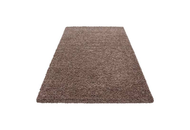 Stilvoll Günstig Hochflor-Teppich Teppich für den Flur oder Küche Unicolor - Einfarbig, Läufer, Höhe: 50 mm von Stilvoll Günstig