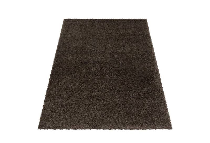 Hochflor-Teppich Teppich für den Flur oder Küche Unicolor - Einfarbig, Stilvoll Günstig, Läufer, Höhe: 30 mm von Stilvoll Günstig