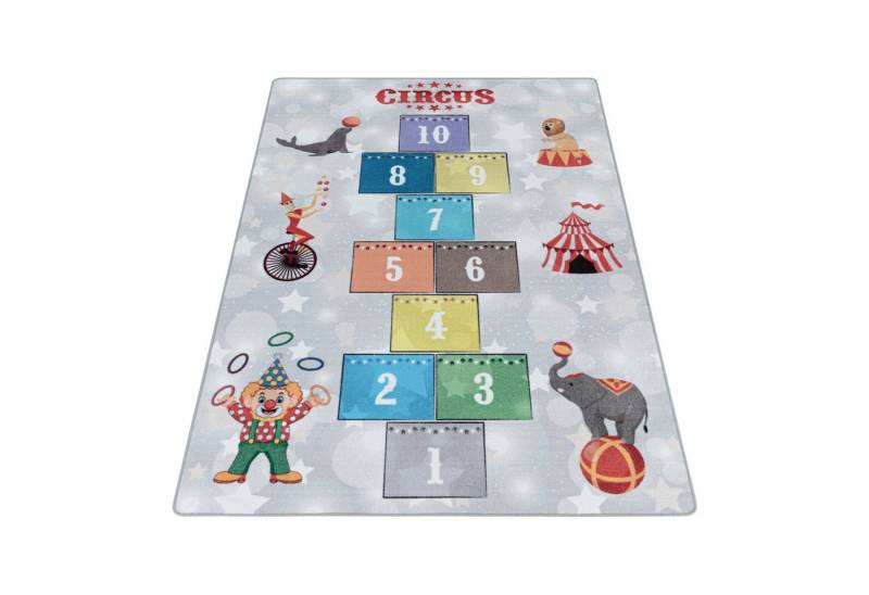 Stilvoll Günstig Kinderteppich Teppich für den Flur oder Küche Himmel und Hölle, Läufer, Höhe: 7 mm Stilvoll Günstig Kinderteppich Teppich für den Flur oder Küche Himmel und Hölle, Läufer, Höhe: 7 mm von Stilvoll Günstig