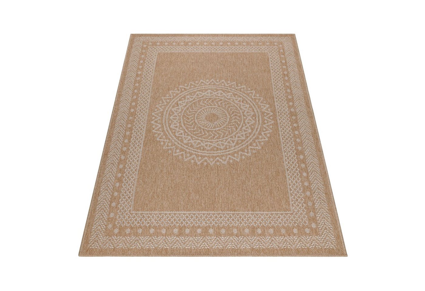 Outdoorteppich DHAKA 8714, Ayyildiz Teppiche, rechteckig, Höhe: 5 mm, Pflegeleicht / Strapazierfähig / In- und Outdoor geeignet von Ayyildiz Teppiche