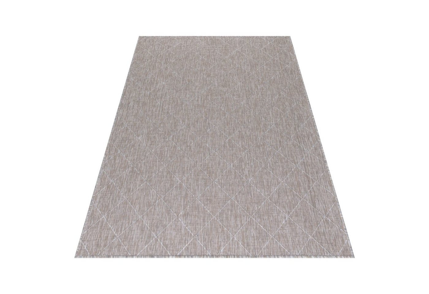 Outdoorteppich Teppich für den Flur oder Küche Rauten Design, Stilvoll Günstig, Läufer, Höhe: 5 mm von Stilvoll Günstig