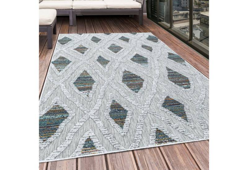 Ayyildiz Teppiche Teppich BAHAMA 5157, rechteckig, Höhe: 8 mm, Läufer, Flachflor mit Hoch-Tief-Struktur, In-und Outdoor geeignet Ayyildiz Teppiche Teppich BAHAMA 5157, rechteckig, Höhe: 8 mm, Läufer, Flachflor mit Hoch-Tief-Struktur, In-und Outdoor geeignet von Ayyildiz Teppiche