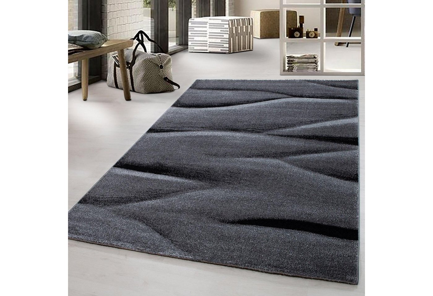 Ayyildiz Teppiche Teppich Lucca 1840, rechteckig, Höhe: 11 mm, Wohnzimmer Ayyildiz Teppiche Teppich Lucca 1840, rechteckig, Höhe: 11 mm, Wohnzimmer von Ayyildiz Teppiche