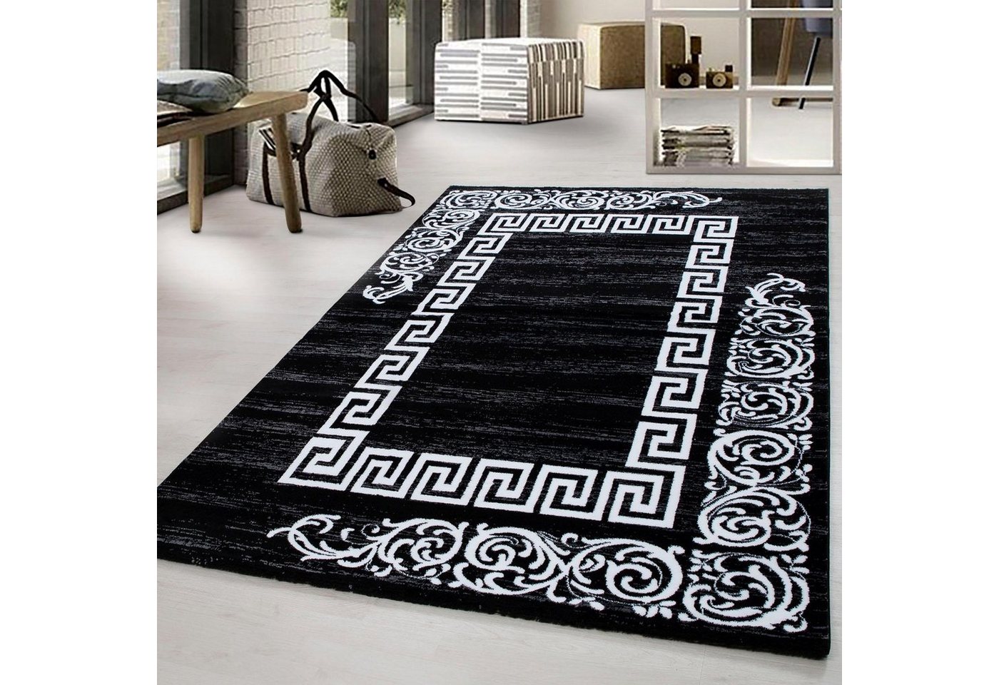 Teppich Miami 6620, Ayyildiz Teppiche, rechteckig, Höhe: 12 mm, Kurzflor, orientalisches ausdrucksstarkes Design von Ayyildiz Teppiche