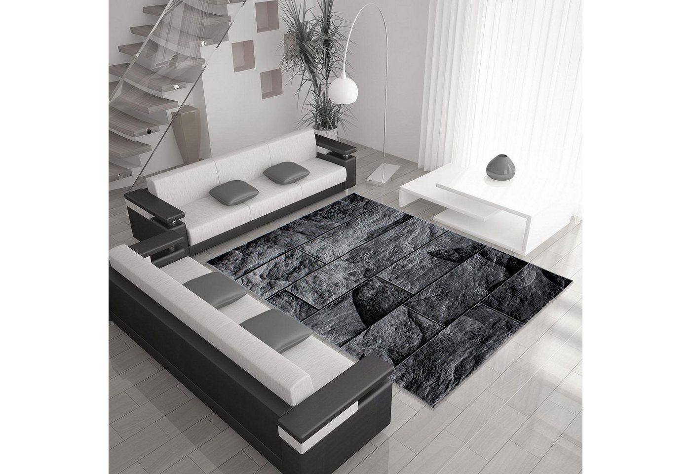 Ayyildiz Teppiche Teppich Parma 9250, rechteckig, Höhe: 9 mm, Läufer, Wohnzimmer, Motiv Steinwand Ayyildiz Teppiche Teppich Parma 9250, rechteckig, Höhe: 9 mm, Läufer, Wohnzimmer, Motiv Steinwand von Ayyildiz Teppiche