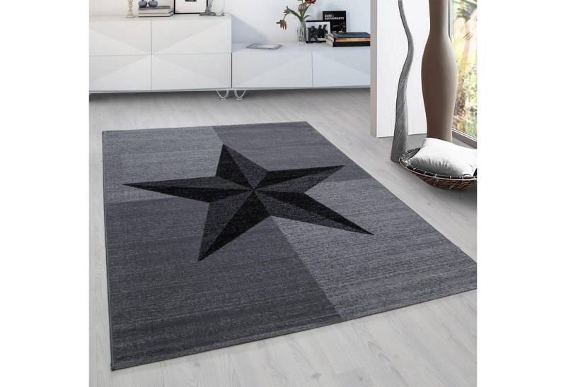 Ayyildiz Teppiche Teppich Plus 8002, rechteckig, Höhe: 6 mm, Läufer, Flachflor, Stern, robust, Webteppich, alle Räume Ayyildiz Teppiche Teppich Plus 8002, rechteckig, Höhe: 6 mm, Läufer, Flachflor, Stern, robust, Webteppich, alle Räume von Ayyildiz Teppiche