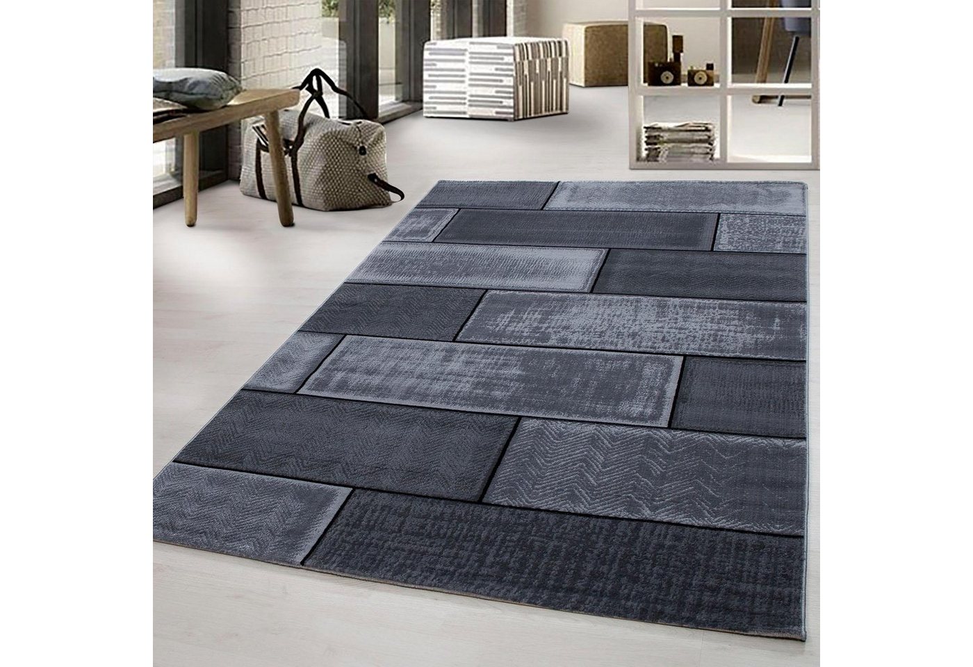 Ayyildiz Teppiche Teppich Plus 8007, rechteckig, Höhe: 6 mm, gemusterter Flachflor, robust, Webteppich, alle Räume Ayyildiz Teppiche Teppich Plus 8007, rechteckig, Höhe: 6 mm, gemusterter Flachflor, robust, Webteppich, alle Räume von Ayyildiz Teppiche