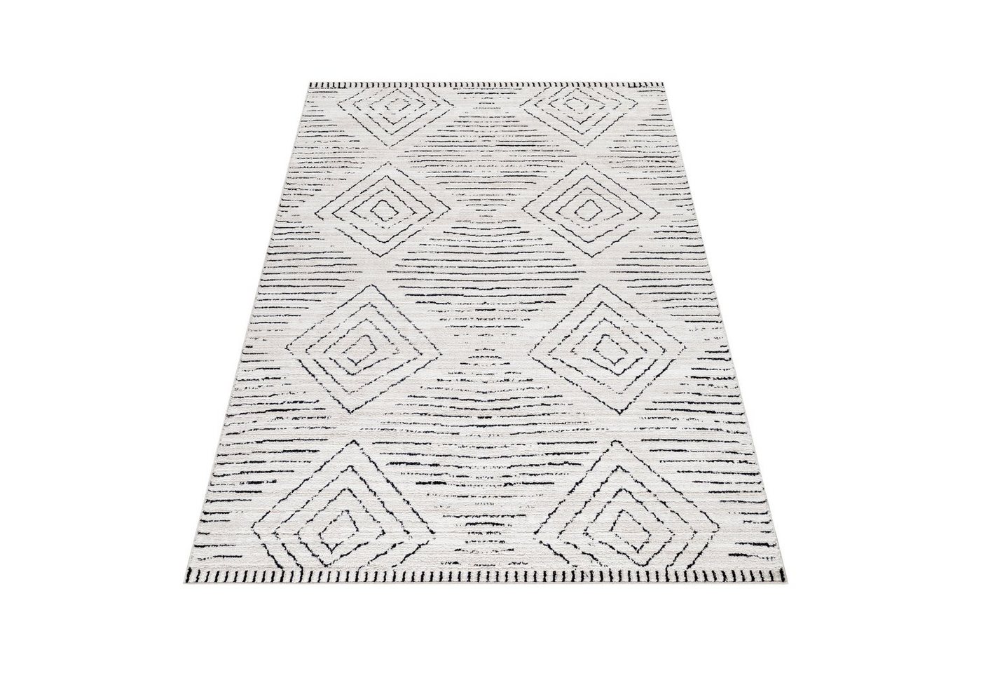 Teppich Teppich für den Flur oder Küche Geometrisches Design, Stilvoll Günstig, Läufer, Höhe: 15 mm von Stilvoll Günstig