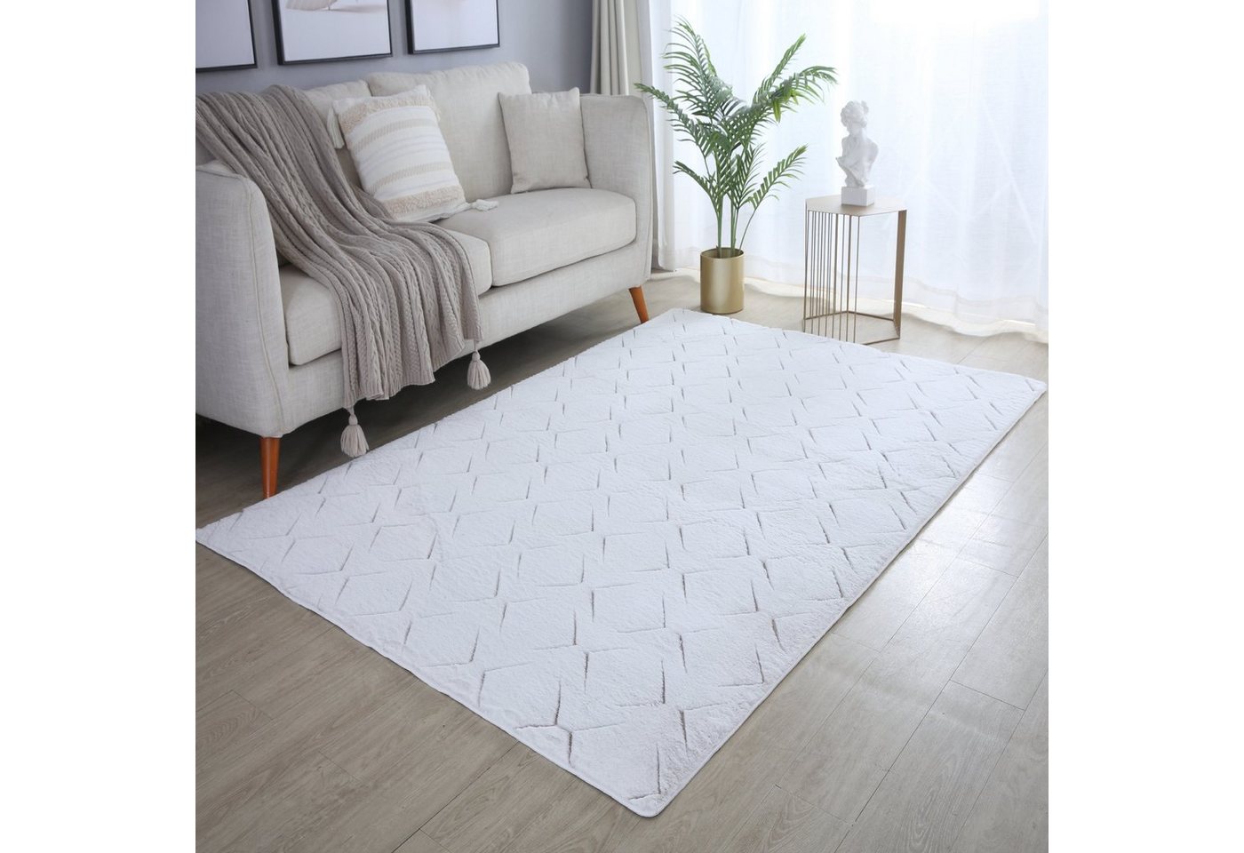 Teppich Teppich für den Flur oder Küche Skandinavisches Design, Stilvoll Günstig, Läufer, Höhe: 15 mm von Stilvoll Günstig