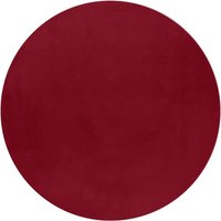 Ayyildiz Teppich POUFFY rot B/L: ca. 160x160 cm von Ayyildiz