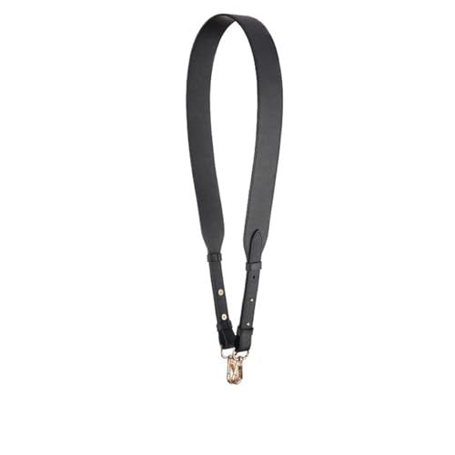Ayztantine Leder Taschenhenkel 1/2/5 Stück Taschengurt Goldschnalle Handtaschengurte Ersatzteile Taschengürtel Ledergriffe for Damen Umhängetaschen Zubehör(129 num1,Silver Hook 1 Piece) von Ayztantine