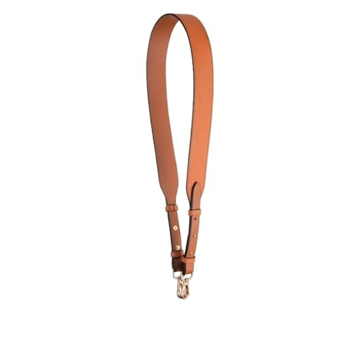Ayztantine Leder Taschenhenkel 1/2/5 Stück Taschengurt Goldschnalle Handtaschengurte Ersatzteile Taschengürtel Ledergriffe for Damen Umhängetaschen Zubehör(129 num6,Black Hook 1 Piece) von Ayztantine