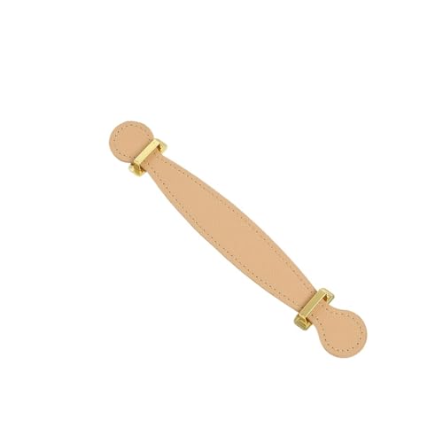 Ayztantine Leder Taschenhenkel 2 Stücke PU Leder Griff Tasche Ledertasche Box Taschengurt Fall DIY Hardware Zubehör(Khaki) von Ayztantine