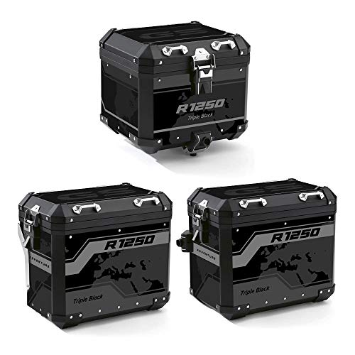 Schutz-Aufkleber-Set für BMW R 1250 GS Adventure 2021 VA2-R1250GSADV-21 (Triple Black) von AZgraphishop