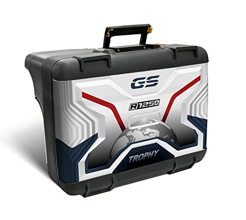 Set 2 rechts + links Kofferaufkleber Vario 2. Modell R 1250 GS 2022 Trophy VV2-FM-001 von Az Graphishop