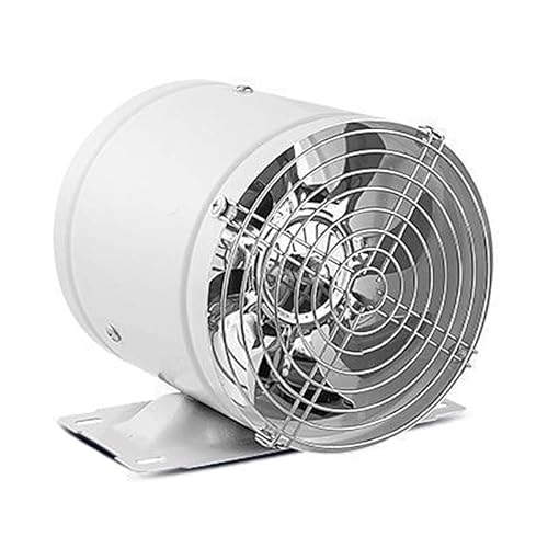 Azarton Crystallili Leiser Abluftventilator mit starkem Kupfermotor, 2800 U/min, für Küche & Bad, Metallgehäuse korrosionsbeständig für Büro & Wohnraum – WhisperFlowPro (Weiß,150mmx200mm) von Azarton