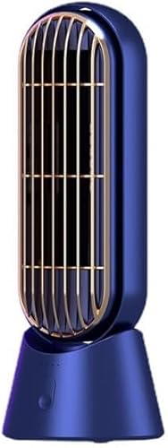 Azarton Libiyi Ace Tragbare Klimaanlage Kühlventilator,Migilife Outfany ChillTop,Festberg V2 Ace Tragbare Klimaanlage Ventilator | Desktop Turmventilator mit 3 Geschwindigkeitsstufen (Blau) von Azarton